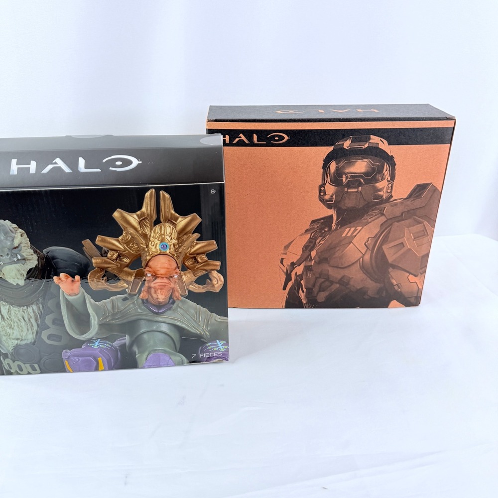 Halo Infinite Action Figure set Prophet of Mercy and Tartarus New